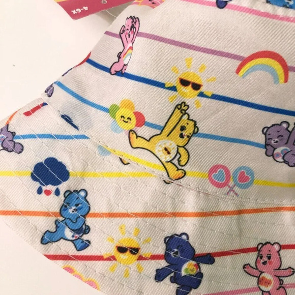 Care Bears Unlock The Magic Bucket Hat Kids  Size 4-6X - Picture 15 of 16